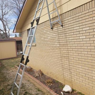 Magic adjustable ladder