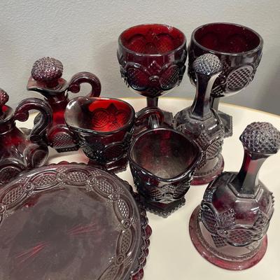 Avon Cape Cod Ruby Red items