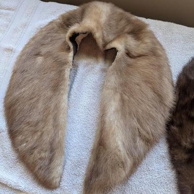 Vintage Unbranded Fur Collars Lot A