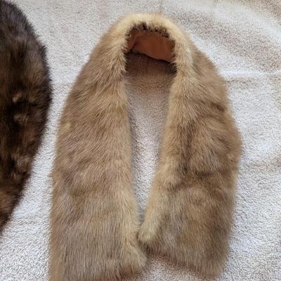 Vintage Unbranded Fur Collars Lot A