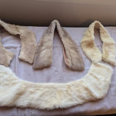 Vintage Unbranded Fur Collars Lot B