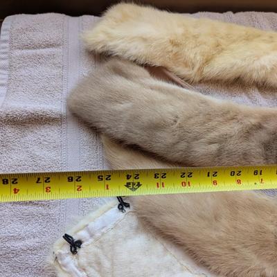 Vintage Unbranded Fur Collars Lot B