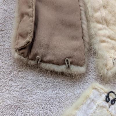 Vintage Unbranded Fur Collars Lot B