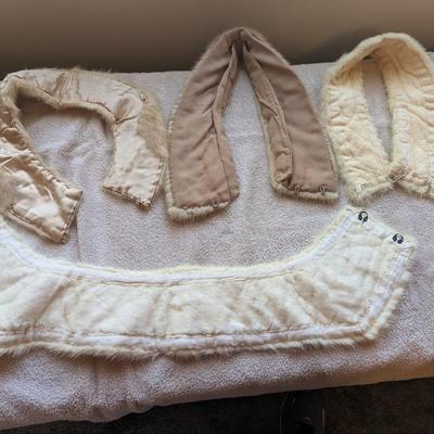 Vintage Unbranded Fur Collars Lot B