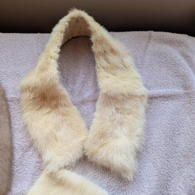Vintage Unbranded Fur Collars Lot B