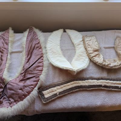 Vintage Unbranded Fur Collars Lot C