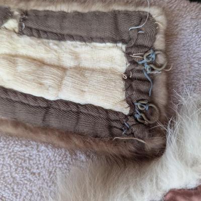 Vintage Unbranded Fur Collars Lot C