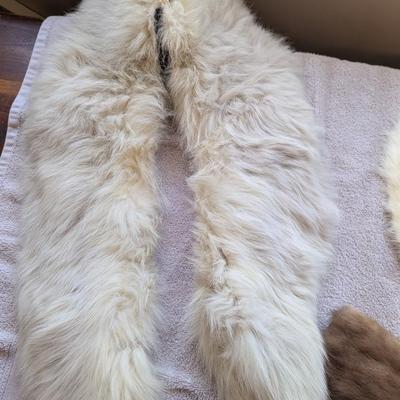 Vintage Unbranded Fur Collars Lot C