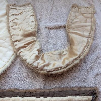 Vintage Unbranded Fur Collars Lot C