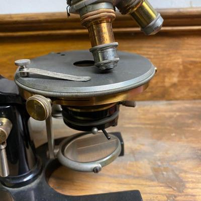 Antique C. Reichert Wien Microscope