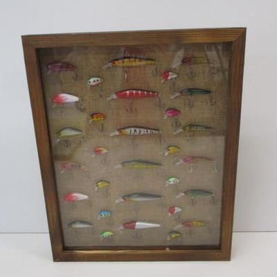 Fishing Lures Shadow Box