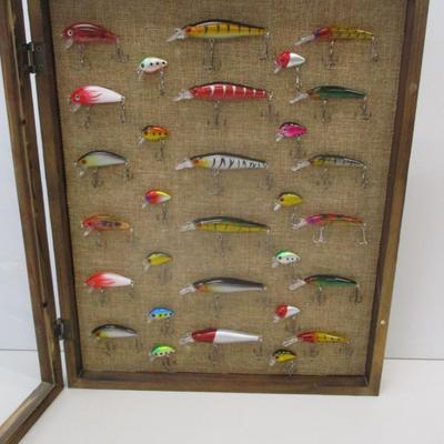 Fishing Lures Shadow Box
