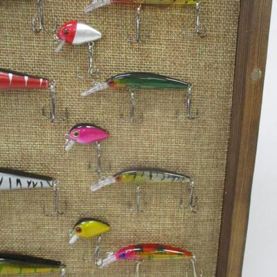 Fishing Lures Shadow Box