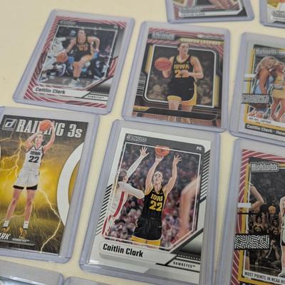 Caitlin Clark Basketball Card Collection Lot E