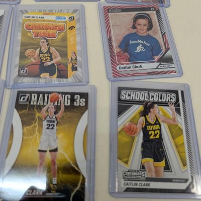 Caitlin Clark Basketball Card Collection Lot E
