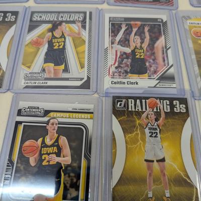 Caitlin Clark Basketball Card Collection Lot E