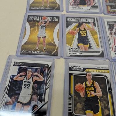 Caitlin Clark Basketball Card Collection Lot E