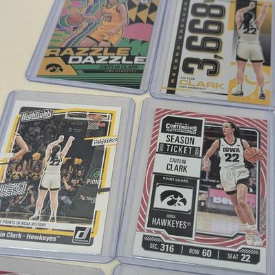 Caitlin Clark Basketball Card Collection Lot F