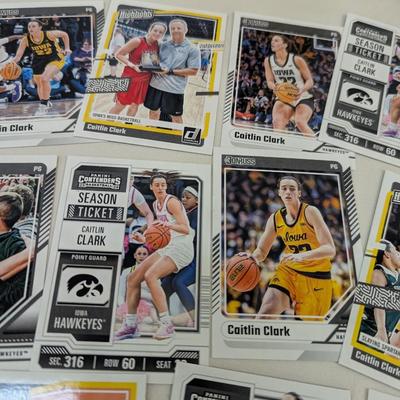 Caitlin Clark Basketball Card Collection