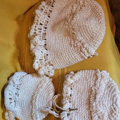 Handmade crocheted bags