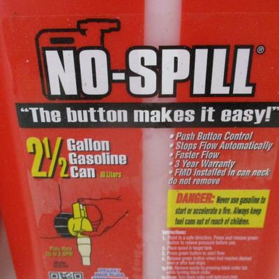 2 1/2 Gallon Gasoline Cans