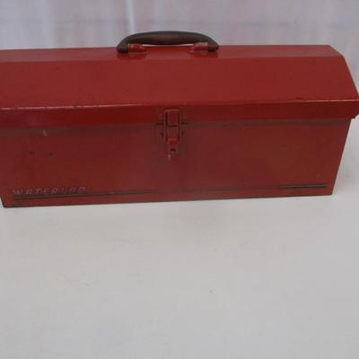 Vintage Waterloo Metal Toolbox