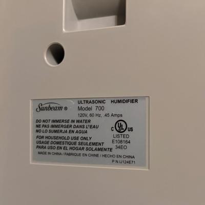 Sunbeam Humidifier