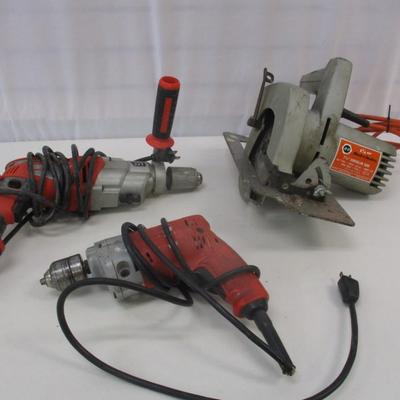 Hand Tools Hammer Drill Magnum Holeshotter 7 1/4" Circular Saw
