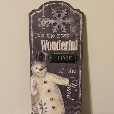 New Christmas Sign
