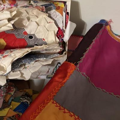 Vintage Quilt Pieces