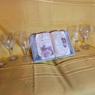 5 wine glasses and a prayer
