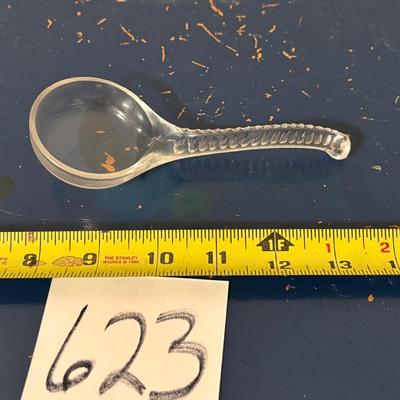 Vintage Glass Spoon