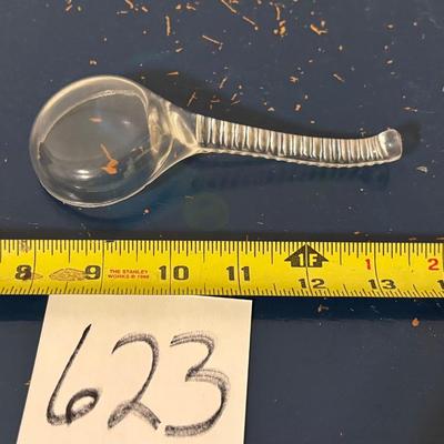Vintage Glass Spoon