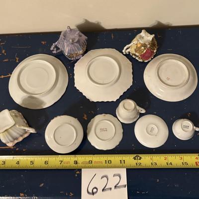 Vintage Miniature Tea Cup and Saucers