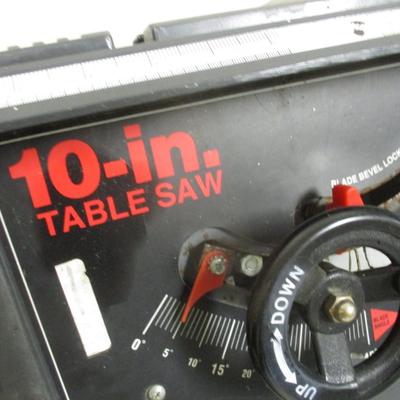 10" Table Saw