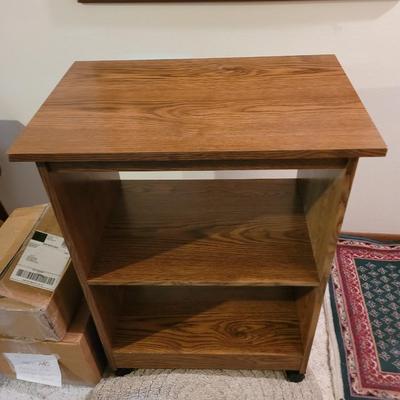 Little computer cabinet on wheels
