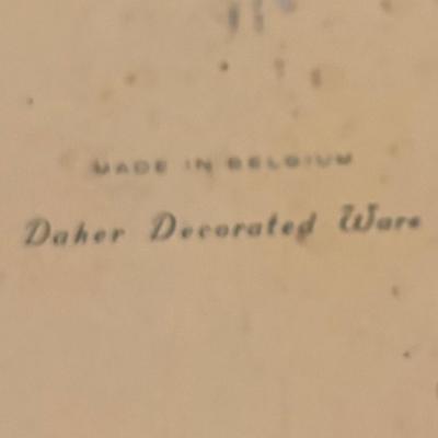 Vintage Daher Decorative Ware Tin Plate