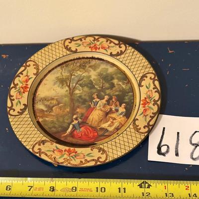 Vintage Daher Decorative Ware Tin Plate