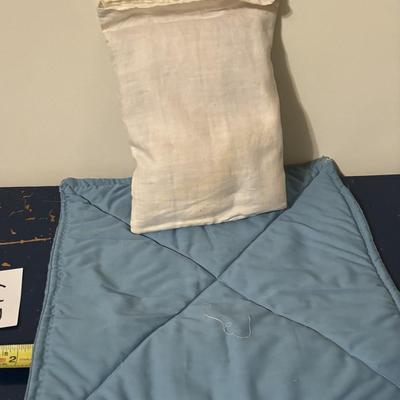 Vintage Doll Quilt and Pillow