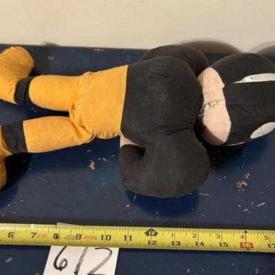 Vintage Stuffed Football Player