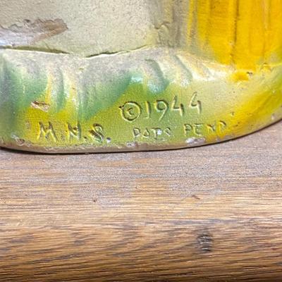 VINTAGE 1940S CARNIVAL CHALKWARE FIGURE