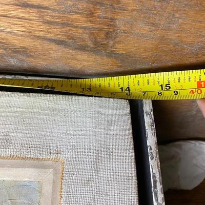 Framed carnations in vase painting