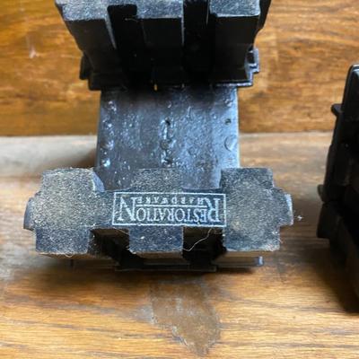 RESTORATION HARDWARE BROOKLYN BRIDGE BOOKENDS