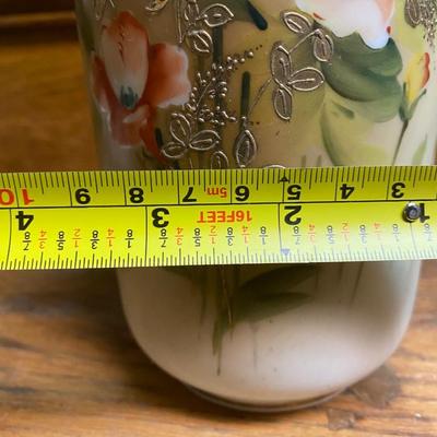 Vintage NIppon Hand painted poppy vase