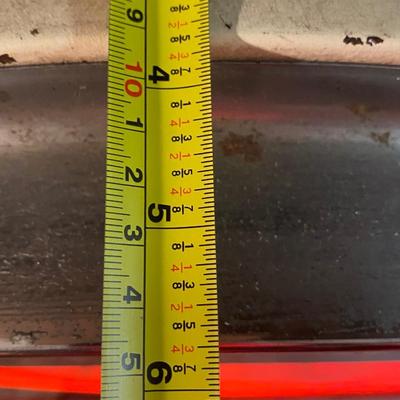 Extra Large Neon circle clock.