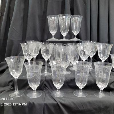 Lenox Castle Garden Stemware