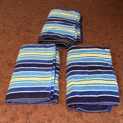 100% Cotton Striped Beach Towels (BC-DZ)