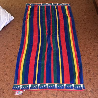 100% Cotton Striped Beach Towels (BC-DZ)