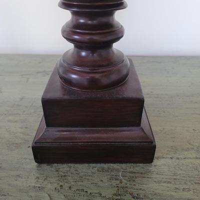 Faux Wood Table Lamp (GB4-EL)