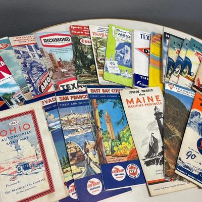 Vintage maps